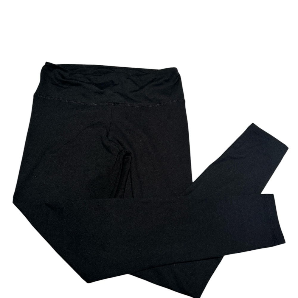 Two Pairs!!!!!!!!  Black Stretchy Leggings with Moisture-Wicking Fabric